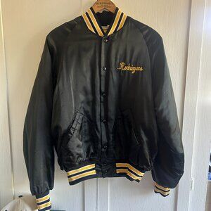Vintage 90s Oversized Soccer Jacket (Sz M)